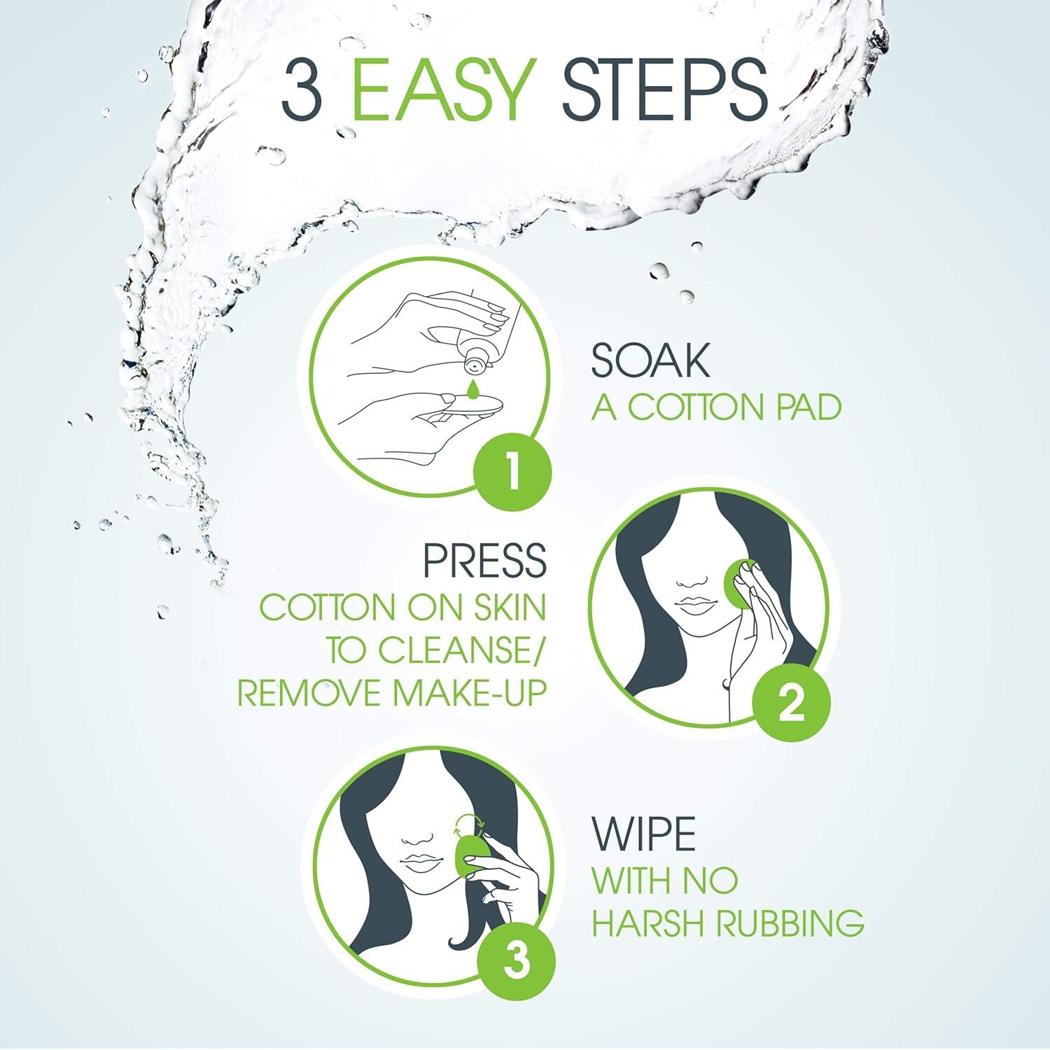 image:imageBioderma Sbium H2O Micellar Water Facial Cleanser and Makeup Remover Face Cleanser for Combination to Oily SkinWithout Pump