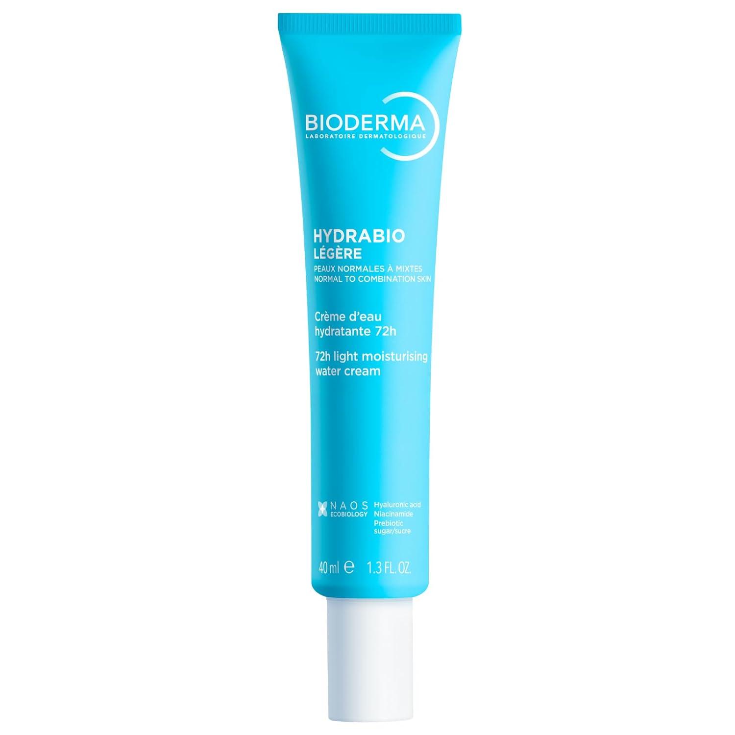 image:imageBioderma Hydrabio Face Cream Gel Cream Moisturizer Provides Radiance Lightweight Face Moisturizer for Normal to Combination Sensitive Skin 133 Fl Oz Pack of 1133 Fl Oz Pack of 1