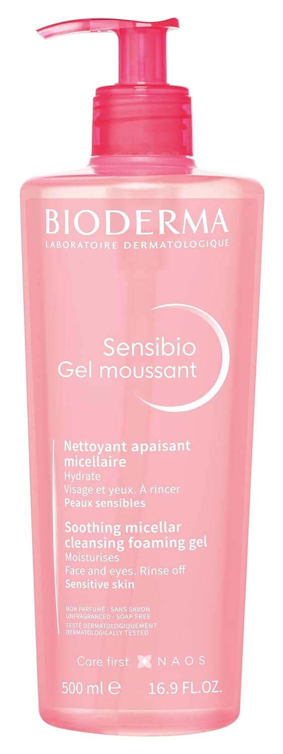 image:imageBioderma Sensibio Micellar Cleansing and Makeup Removing Foaming Gel for Sensitive SkinUnscented