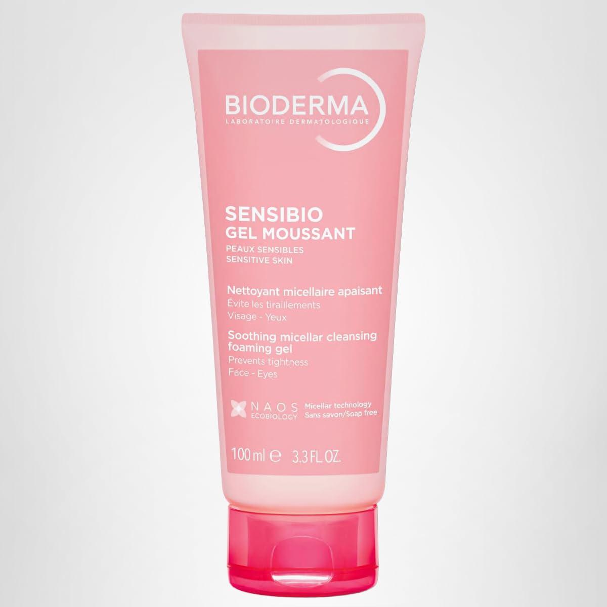 image:imageBioderma Sensibio Micellar Cleansing and Makeup Removing Foaming Gel for Sensitive SkinUnscented