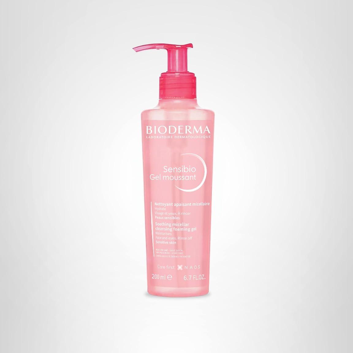 image:imageBioderma Sensibio Micellar Cleansing and Makeup Removing Foaming Gel for Sensitive SkinUnscented