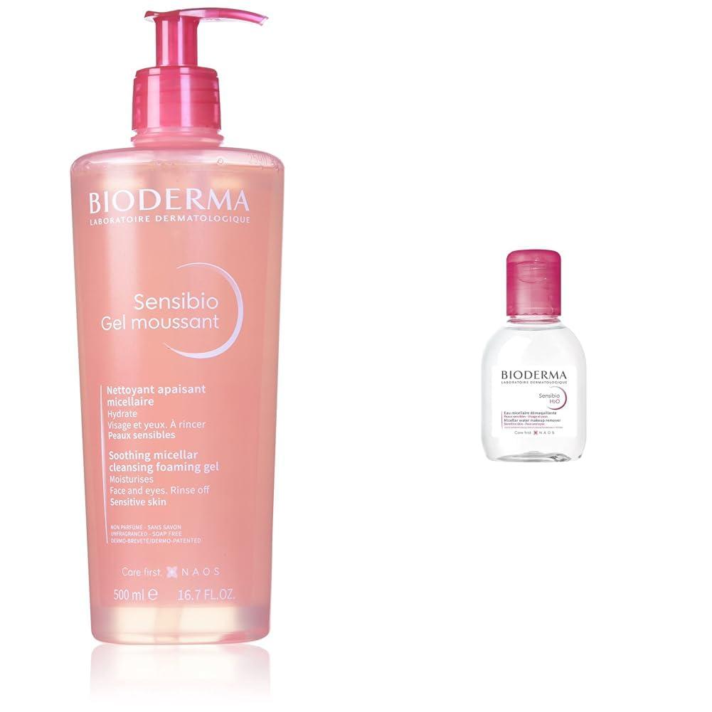 image:imageBioderma Sensibio Micellar Cleansing and Makeup Removing Foaming Gel for Sensitive SkinUnscented