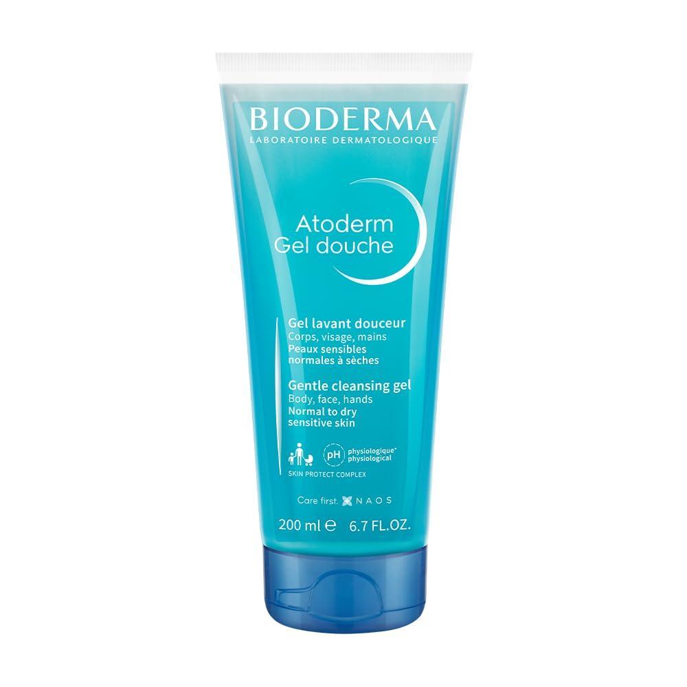 image:imageBioderma  Atoderm  Hydrating Shower Gel  Moisturizing Face and Body Cleanser  Body Wash for Normal to Dry Sensitive Skin667 Fl Oz Pack of 1
