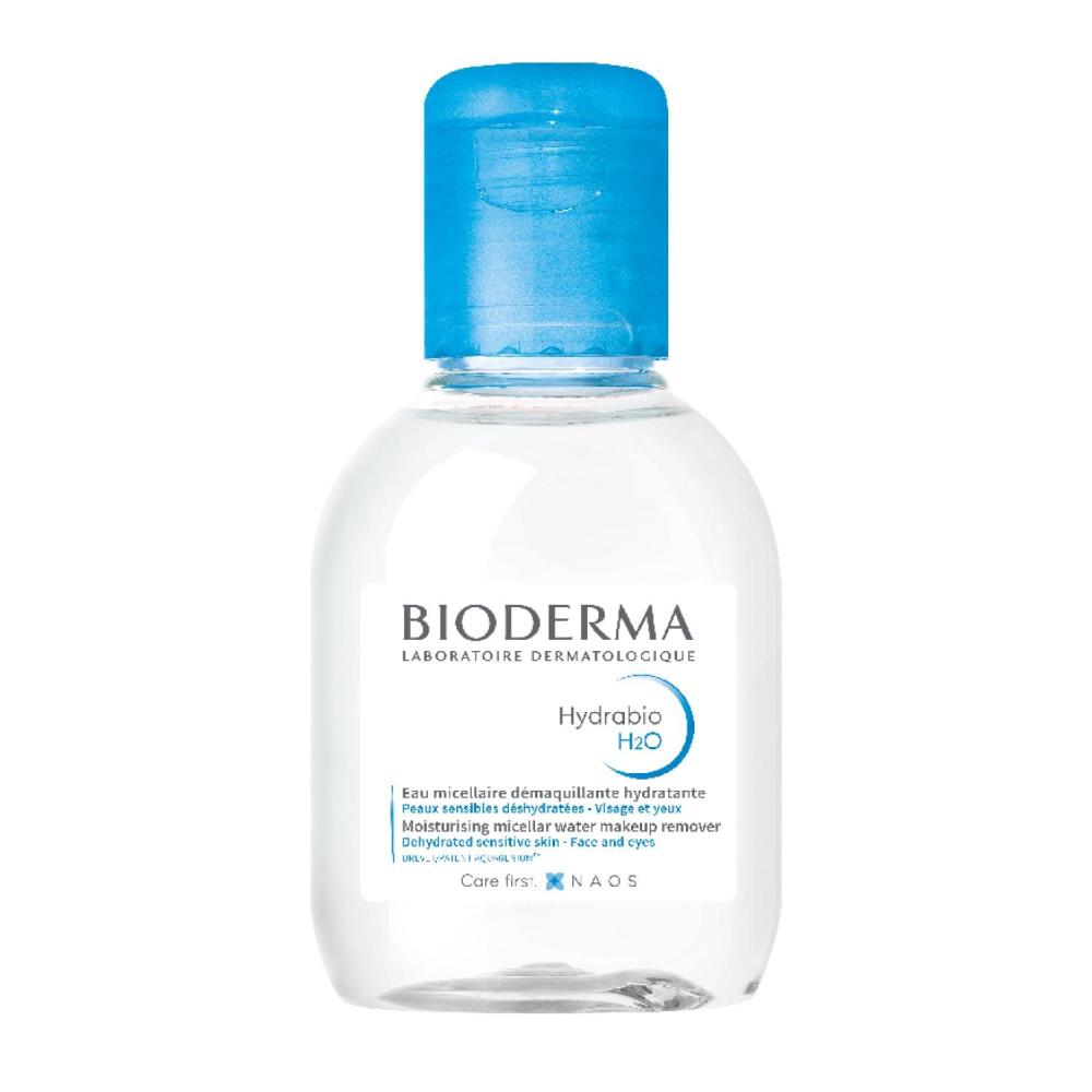image:imageBioderma  Hydrabio H2O Micellar Water  Face Cleanser and Makeup Remover  Micellar Cleansing Water for Dehydrated Sensitive Skin338 Fl Oz Pack of 1