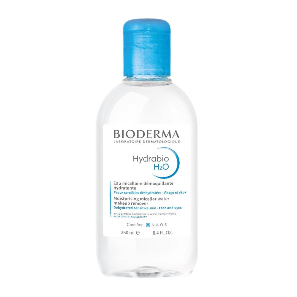image:imageBioderma Hydrabio H2O Micellar Water Face Cleanser and Makeup Remover Micellar Cleansing Water for Dehydrated Sensitive Skin833 Fl Oz Pack of 1