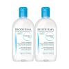 Bioderma Hydrabio DUO H2O Micellar Water Cleansing and Make-Up Removing for Dehydrated Sensitive Skin, 33.4 Fl Oz