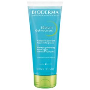 Bioderma – Face Cleanser – Sébium – Makeup Removing Cleanser – Skin Purifying – Face Wash for Combination to Oily Skin(3.3 Fl Oz)
