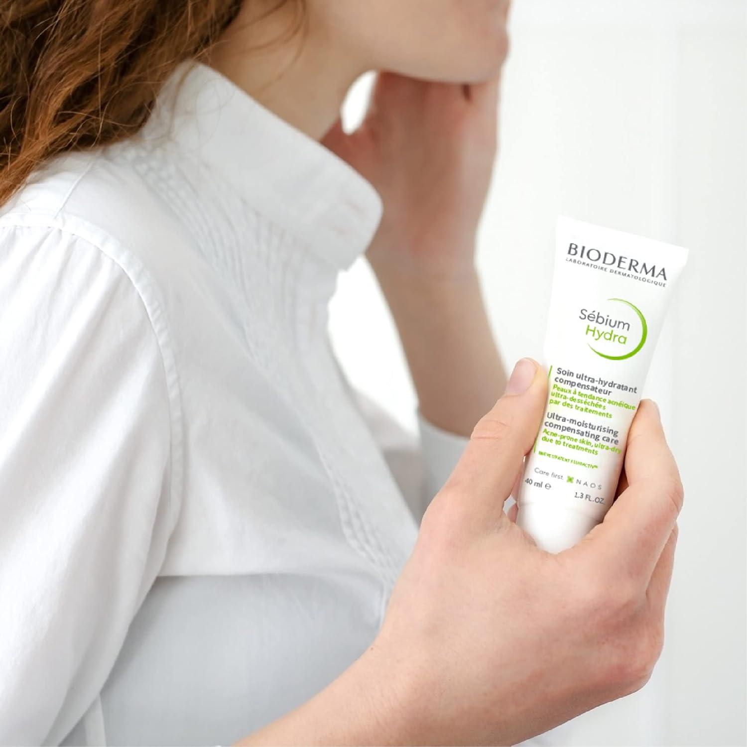 image:imageBioderma Sbium Hydra Skincare Moisturizes Protects and Rebuilds Skin Barrier Face Lotion for Oily Skin 001 Pound