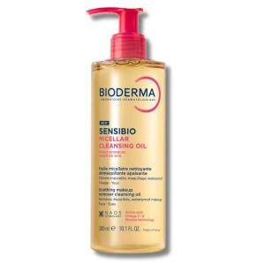Bioderma Sensibio Micellar Cleansing Oil, 1st Ecobiological Micellar Formula Gentle Face Cleanser That Deeply Cleanses(10.1 Fl Oz (Pack of 1))