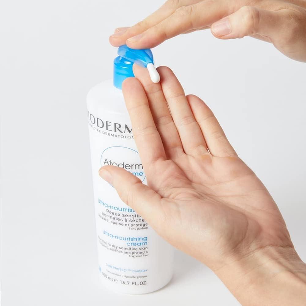 image:imageBioderma Atoderm Cream Hydrating Body Lotion Body Moisturizer for Normal for Dry Sensitive Skin167 Fl Oz Pack of 1