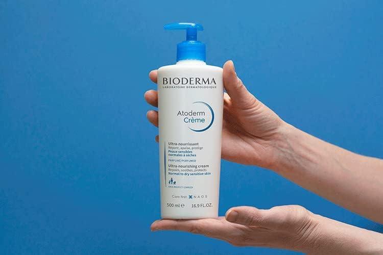image:imageBioderma Atoderm Cream Hydrating Body Lotion Body Moisturizer for Normal for Dry Sensitive Skin167 Fl Oz Pack of 1