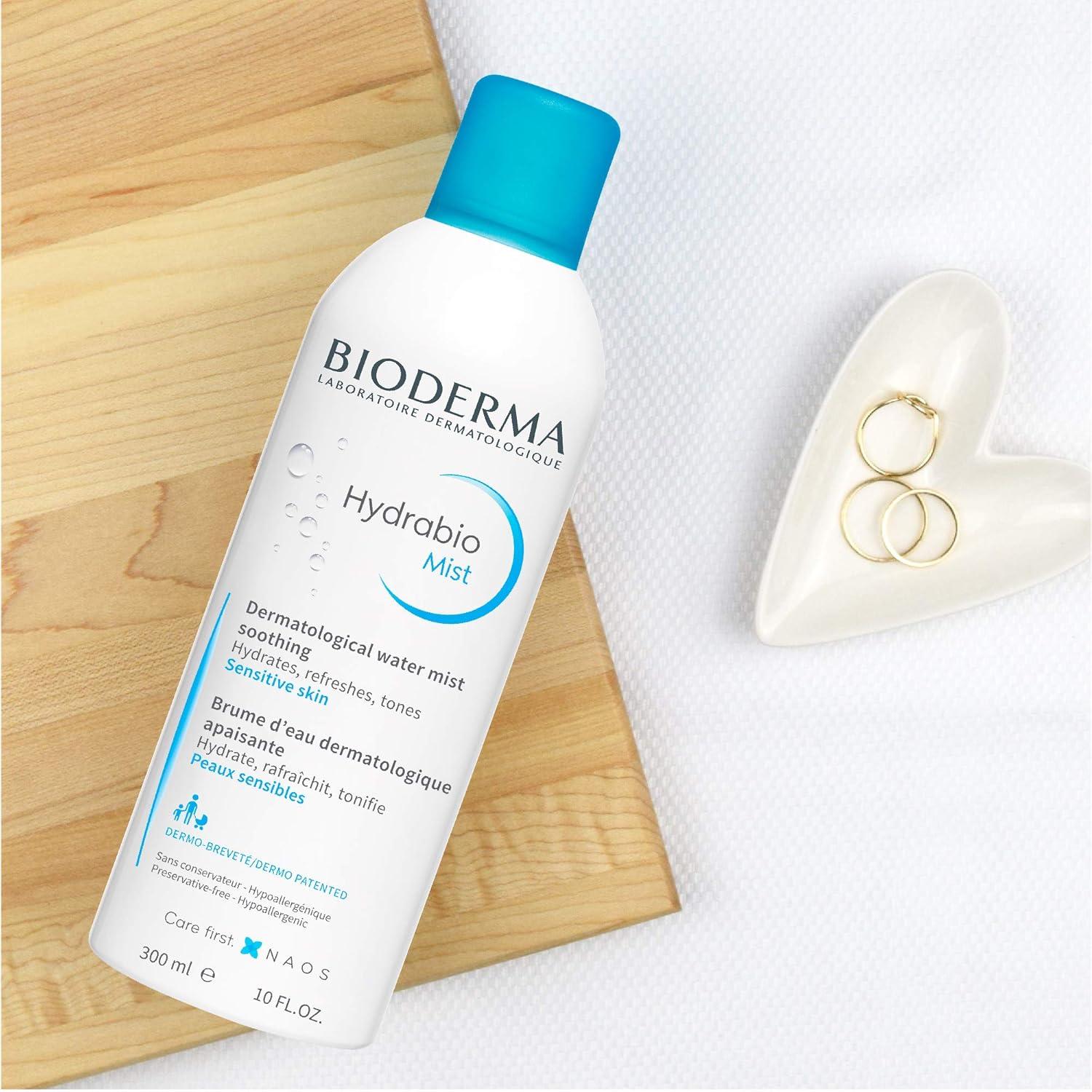 image:imageBioderma Hydrabio Face Mist Cleansing and Skin Hydrating Refreshing and Soothing Spray Face Mist for Sensitive Skin2 x 300ml 1014 Fl Oz