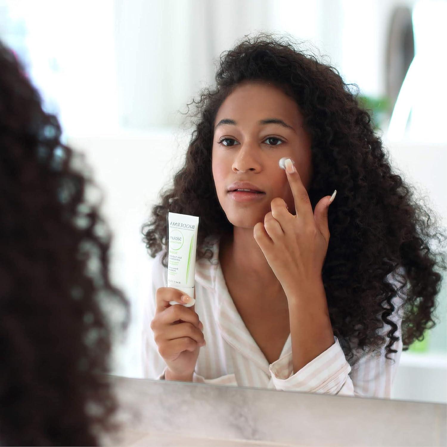 image:imageBioderma Sbium Mattifying Face Lotion Hydrates Daily Face Care Moisturizer for Oily Skin