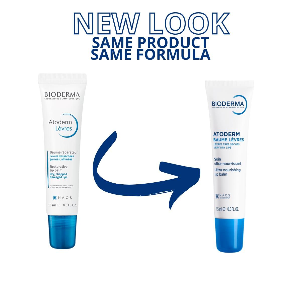 image:imageBioderma Atoderm Lip Balm Moisturizing and Nourishing Lip Balm for Dry Chapped Lips