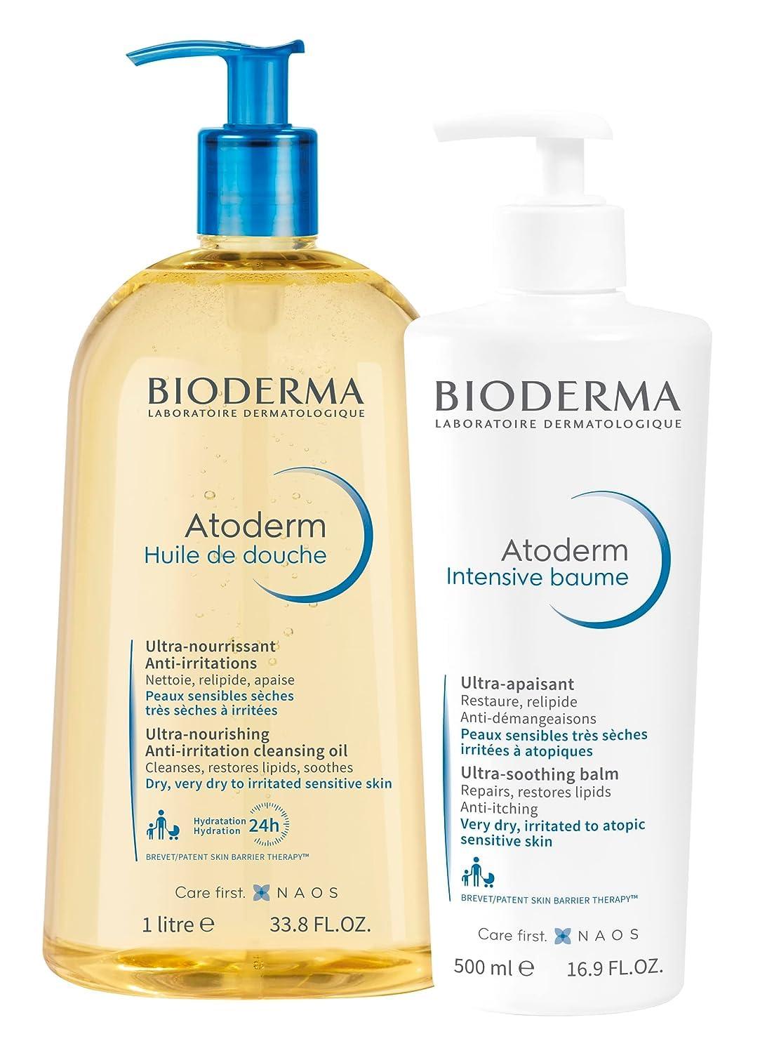 image:imageBioderma Atoderm Shower Oil Cleansing Oil For Face amp Body Nourishing Cleansing Oil For Dry to Atopic Sensitive Skin For Softer amp Smooth Skin For Your Whole Family67 Fl Oz Pack of 1