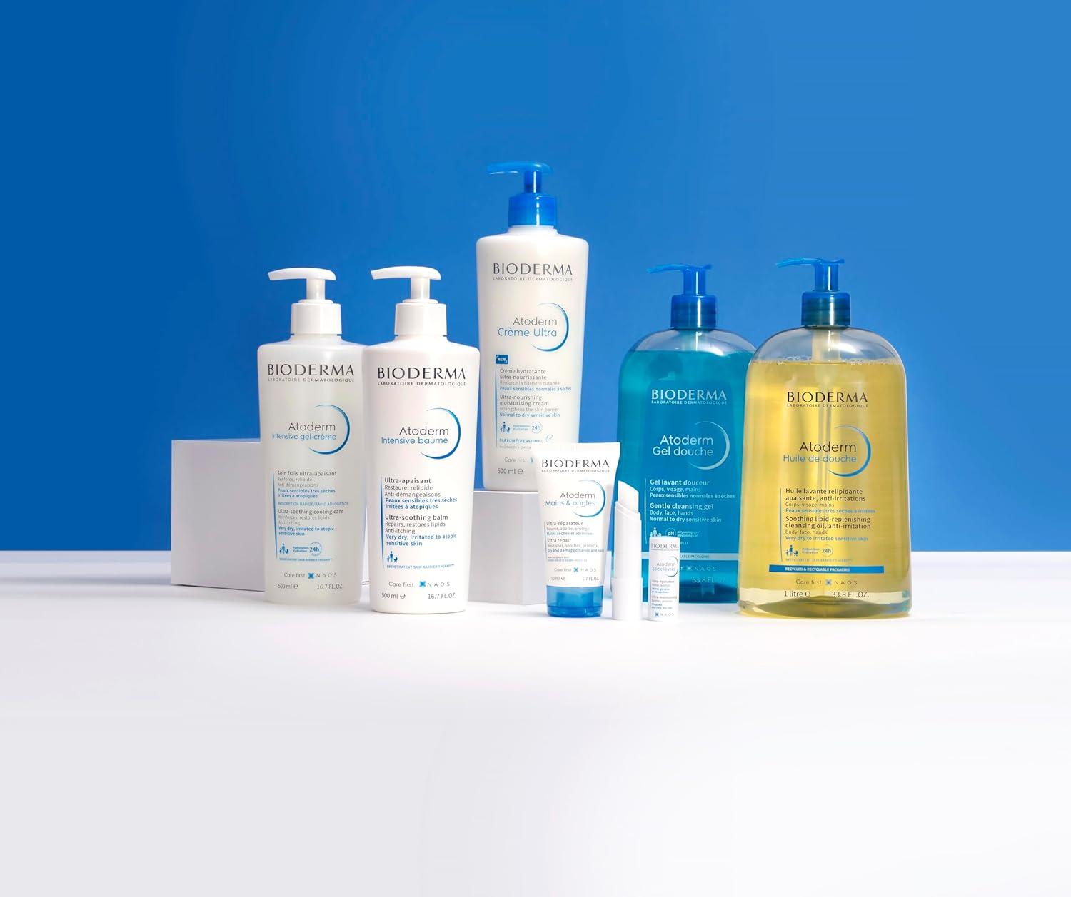 image:imageBioderma Atoderm Shower Oil Cleansing Oil For Face amp Body Nourishing Cleansing Oil For Dry to Atopic Sensitive Skin For Softer amp Smooth Skin For Your Whole Family34 Fl Oz Pack of 1