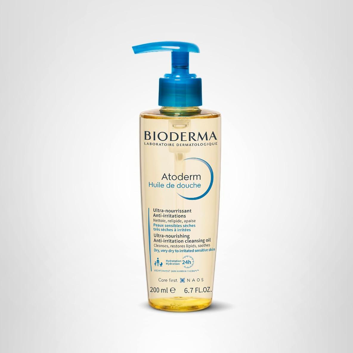image:imageBioderma Atoderm Shower Oil Cleansing Oil For Face amp Body Nourishing Cleansing Oil For Dry to Atopic Sensitive Skin For Softer amp Smooth Skin For Your Whole Family67 Fl Oz Pack of 1