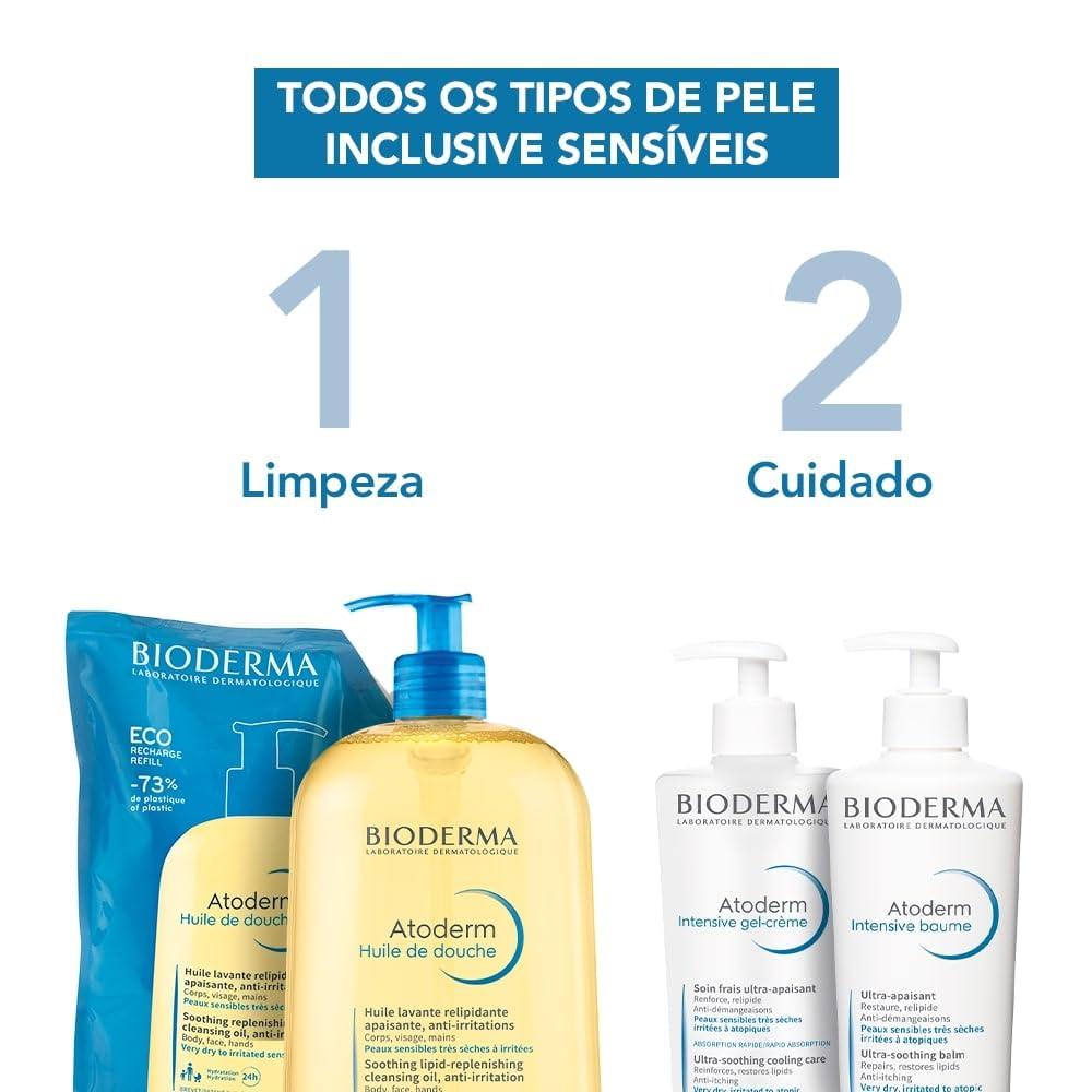 image:imageBioderma Atoderm Shower Oil Cleansing Oil For Face amp Body Nourishing Cleansing Oil For Dry to Atopic Sensitive Skin For Softer amp Smooth Skin For Your Whole Family338 Fl Oz Refill Pack of 1