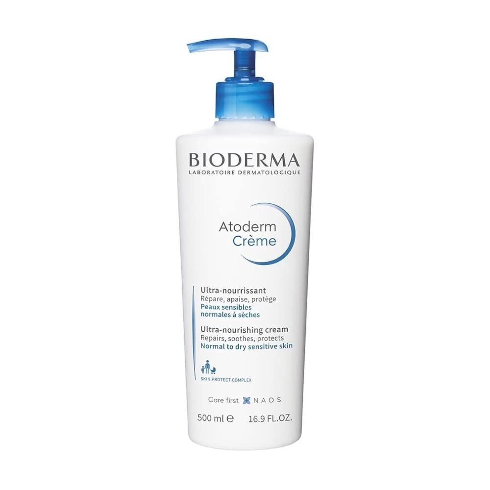 image:imageBioderma Atoderm Cream Hydrating Body Lotion Body Moisturizer for Normal for Dry Sensitive Skin167 Fl Oz Pack of 1