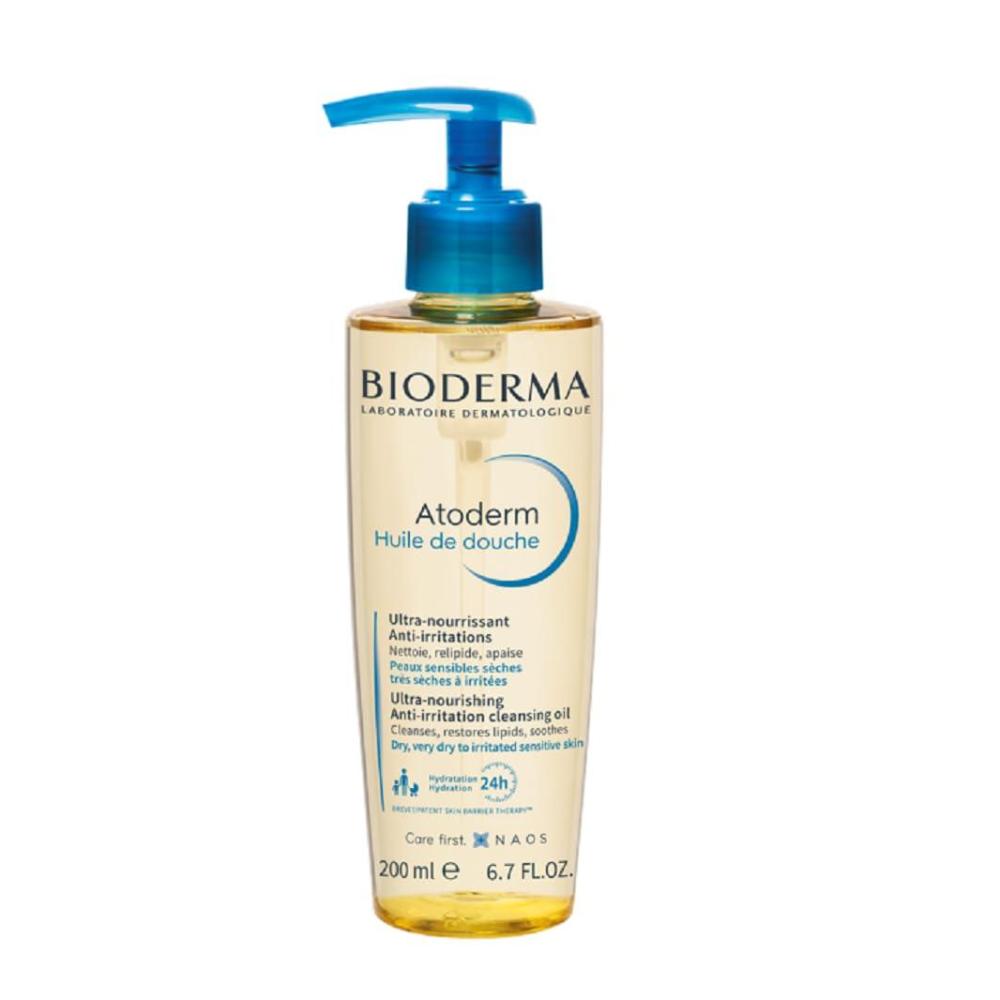 image:imageBioderma Atoderm Shower Oil Cleansing Oil For Face amp Body Nourishing Cleansing Oil For Dry to Atopic Sensitive Skin For Softer amp Smooth Skin For Your Whole Family67 Fl Oz Pack of 1