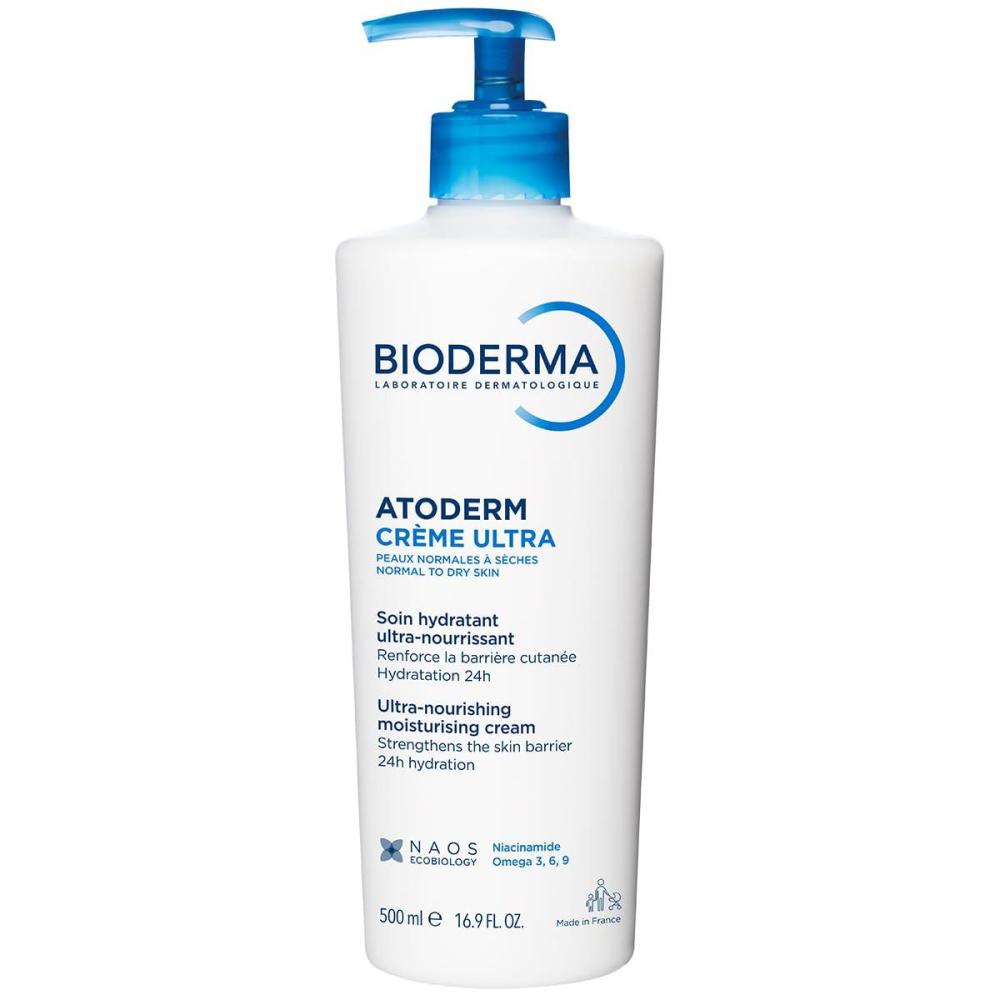 image:imageBioderma Atoderm Ultra Cream Duo Pack Hydrating Body Moisturizer for Normal to Dry Sensitive Skin 2x169 Fl Oz169 Fl Oz Pack of 1