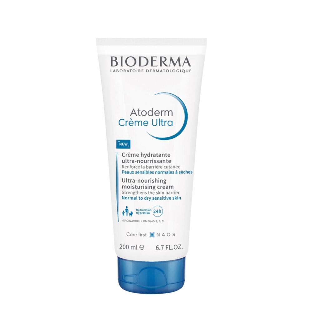 image:imageBioderma Atoderm Ultra Cream Duo Pack Hydrating Body Moisturizer for Normal to Dry Sensitive Skin 2x169 Fl Oz67 Fl Oz Pack of 1