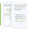 Bioderma – Sébium – Mattifying Face Lotion – Hydrates – Daily Face Care – Moisturizer for Oily Skin