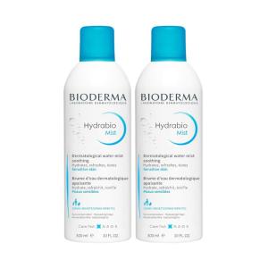 Bioderma – Hydrabio – Face Mist – Cleansing and Skin Hydrating – Refreshing and Soothing Spray – Face Mist for Sensitive Skin(2 x 300ml / 10.14 Fl Oz)